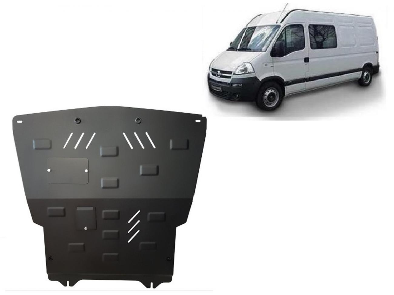 Skid plate Steel Engine+ | Opel Movano A (1998-2010) - 2