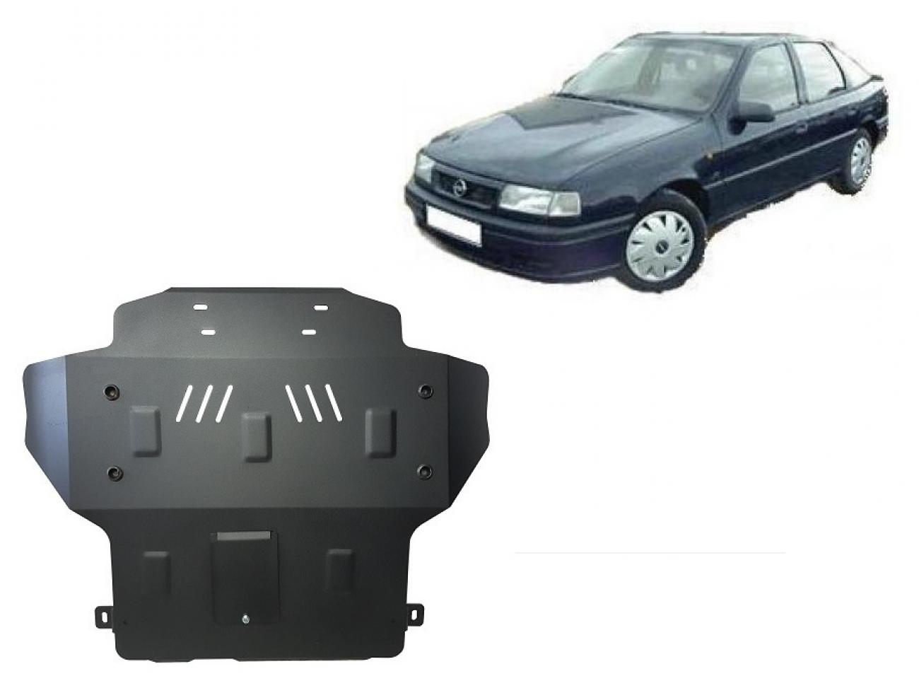 Pohjapanssari Teräs Moottori+ | Opel Vectra A (1988-1995) - 2