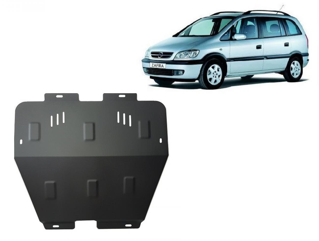 Bundplade Stål Motor+ | Opel Zafira A (1999-2005) - 2