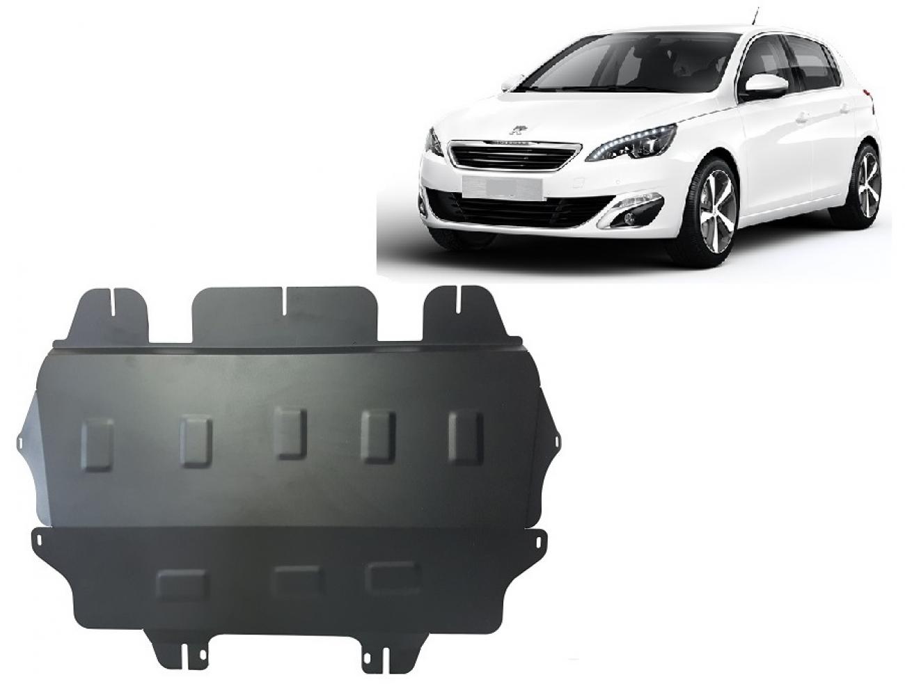 Bundplade Stål Motor+ | Peugeot 308 (2007-2017) - 2