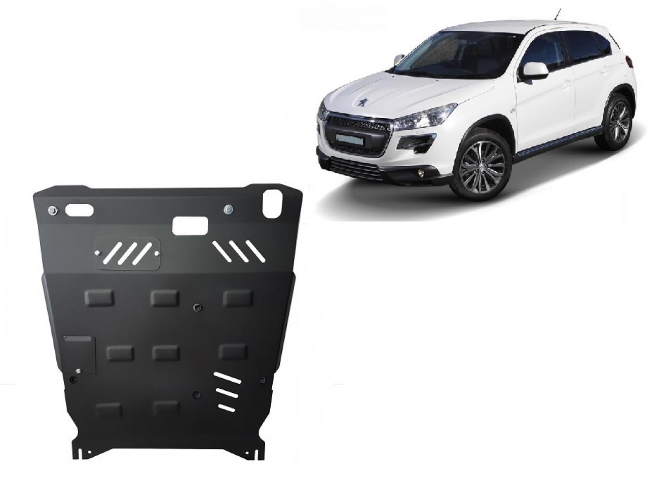 Skid plate Steel Engine+ | Peugeot 4008 (2012-2017) - 2