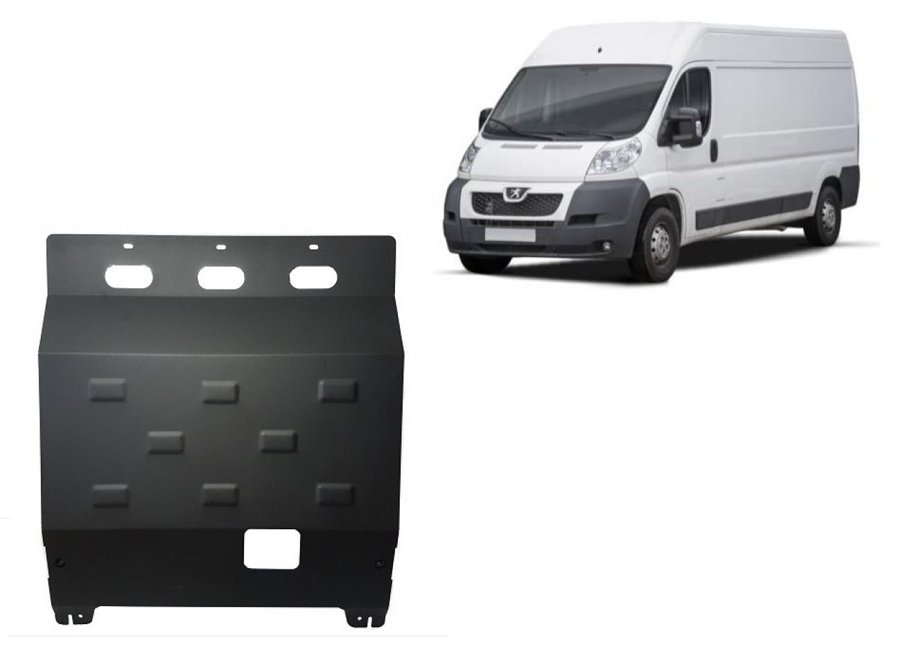 Skid plate Steel Engine+ | Peugeot Boxer (2006-2016) - 2