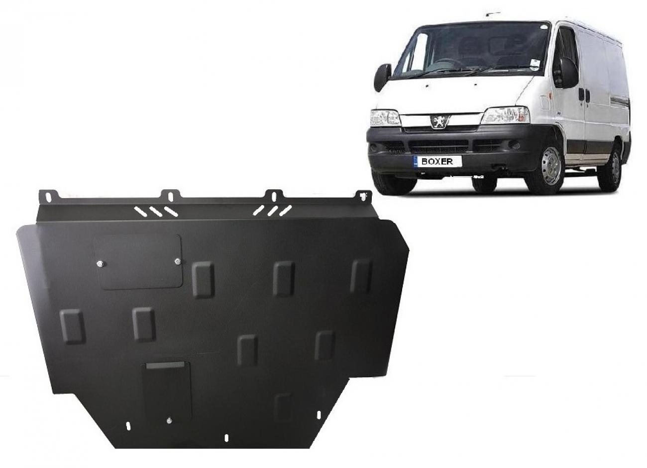 Skid plate Steel Engine+ | Peugeot Boxer (1996-2006) - 2