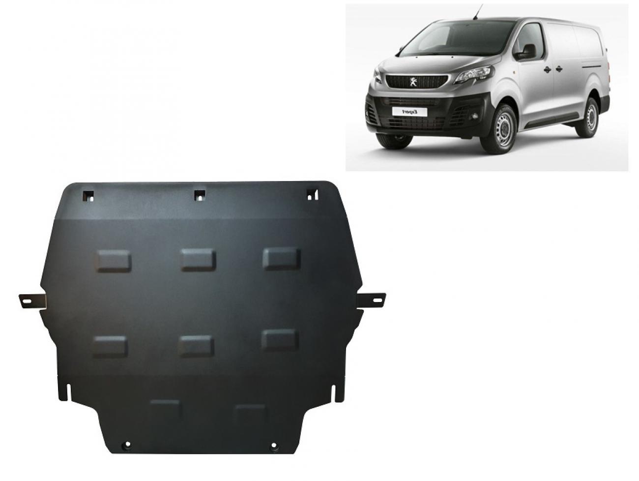 Hasplåt Stål Motor+ | Peugeot Expert (2016-2026) - 2