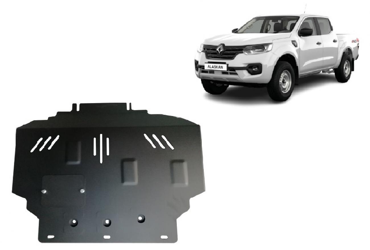 Hasplåt Stål Motor | Renault Alaskan (2017-2026) - 2