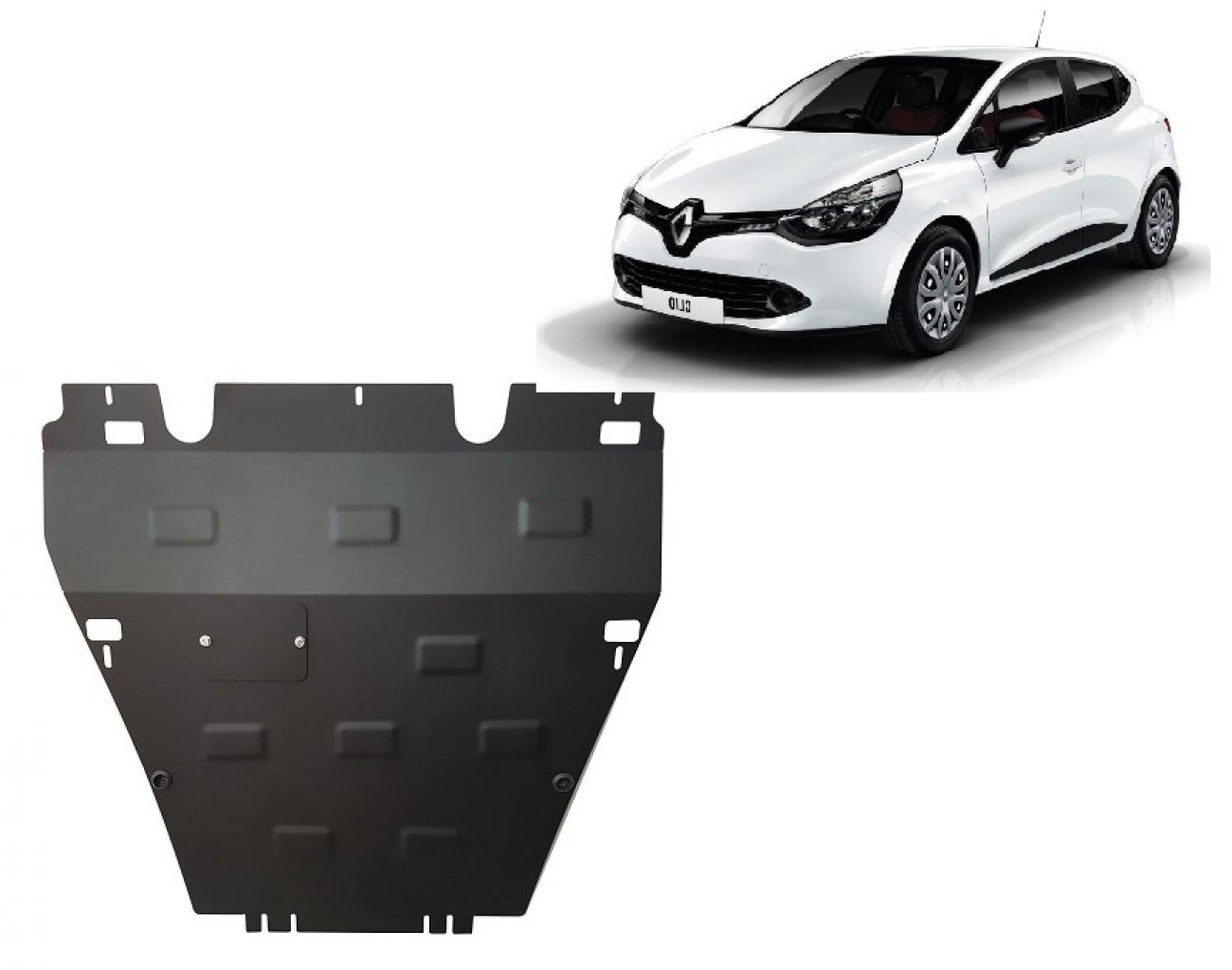 Hasplåt Stål Motor+ | Renault Clio 4 (2012-2019) - 2