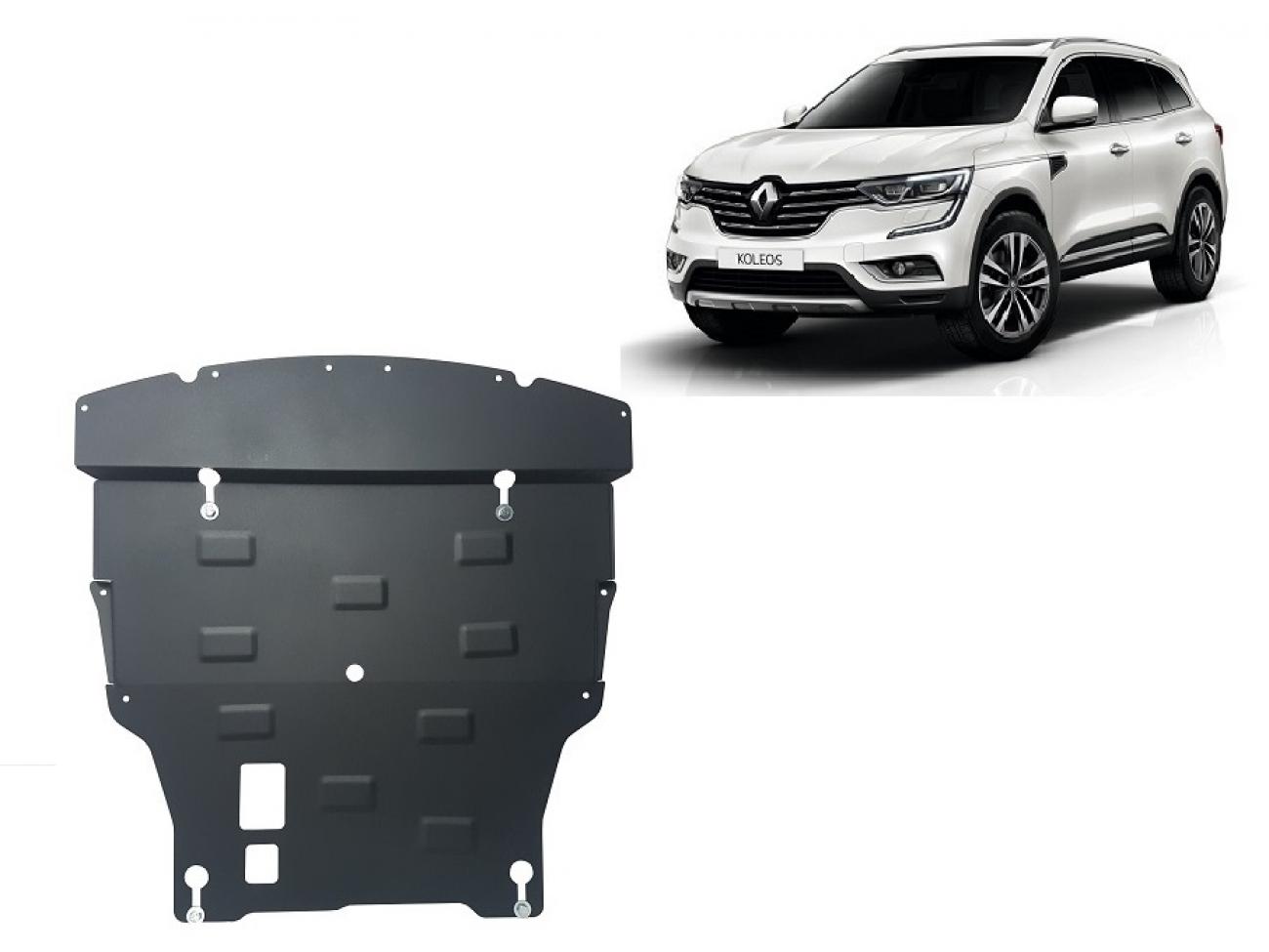 Skid plate Steel Engine+ | Renault Koleos (2016-2026) - 2