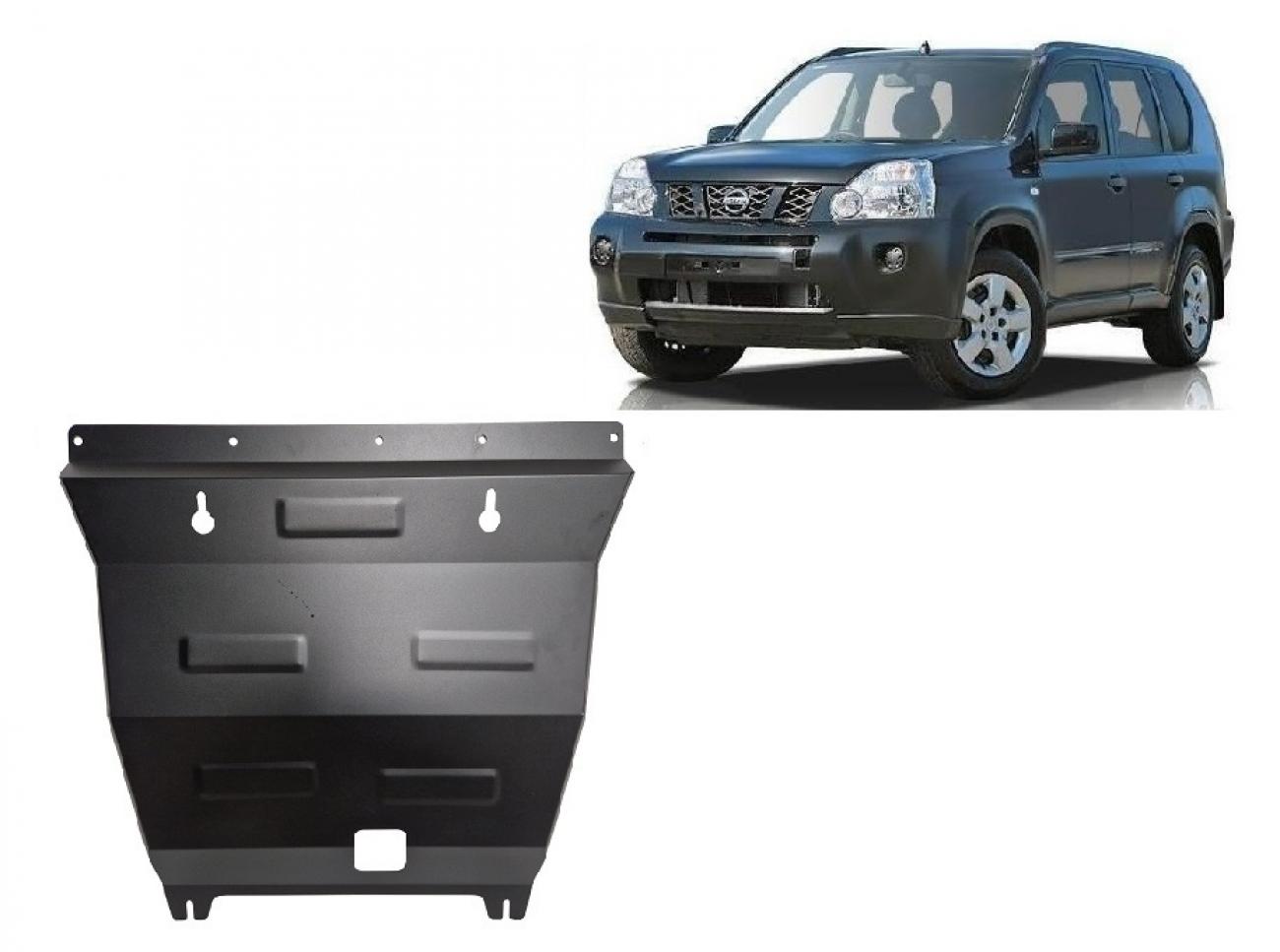 Hasplåt Stål Motor+ | Renault Koleos - Vers 2.0 (2007-2016) - 2