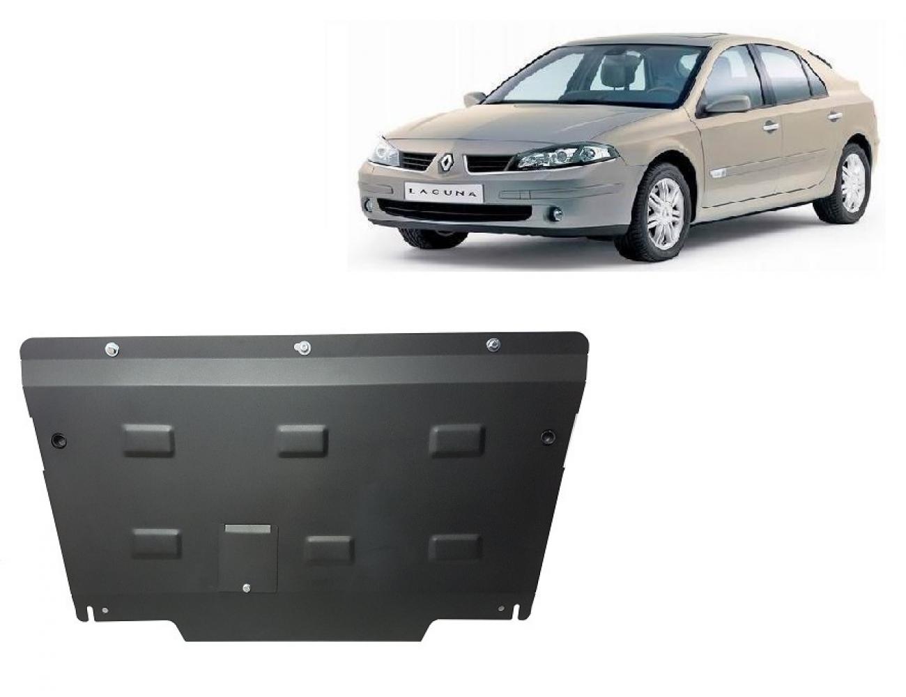 Hasplåt Stål Motor+ | Renault Laguna 2 (2001-2007) - 2