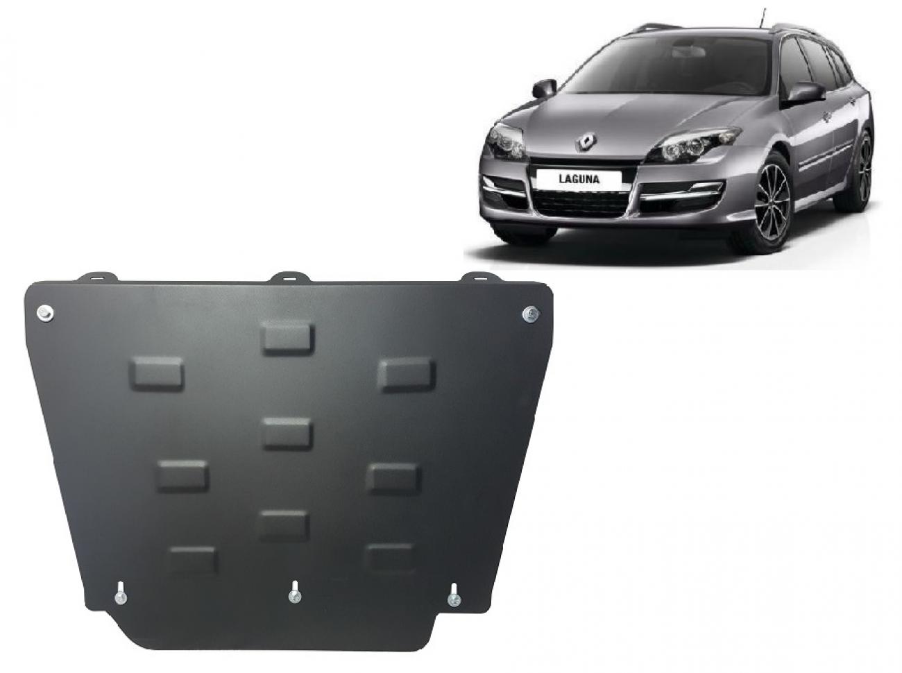 Skid plate Steel Engine+ | Renault Laguna 3 (2007-2015) - 2