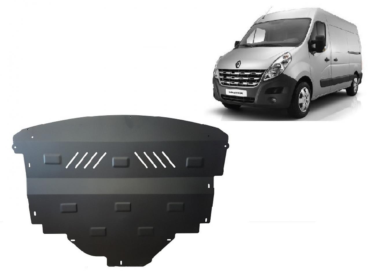 Pohjapanssari Teräs Moottori+ | Renault Master 3 (2010-2024) - 2