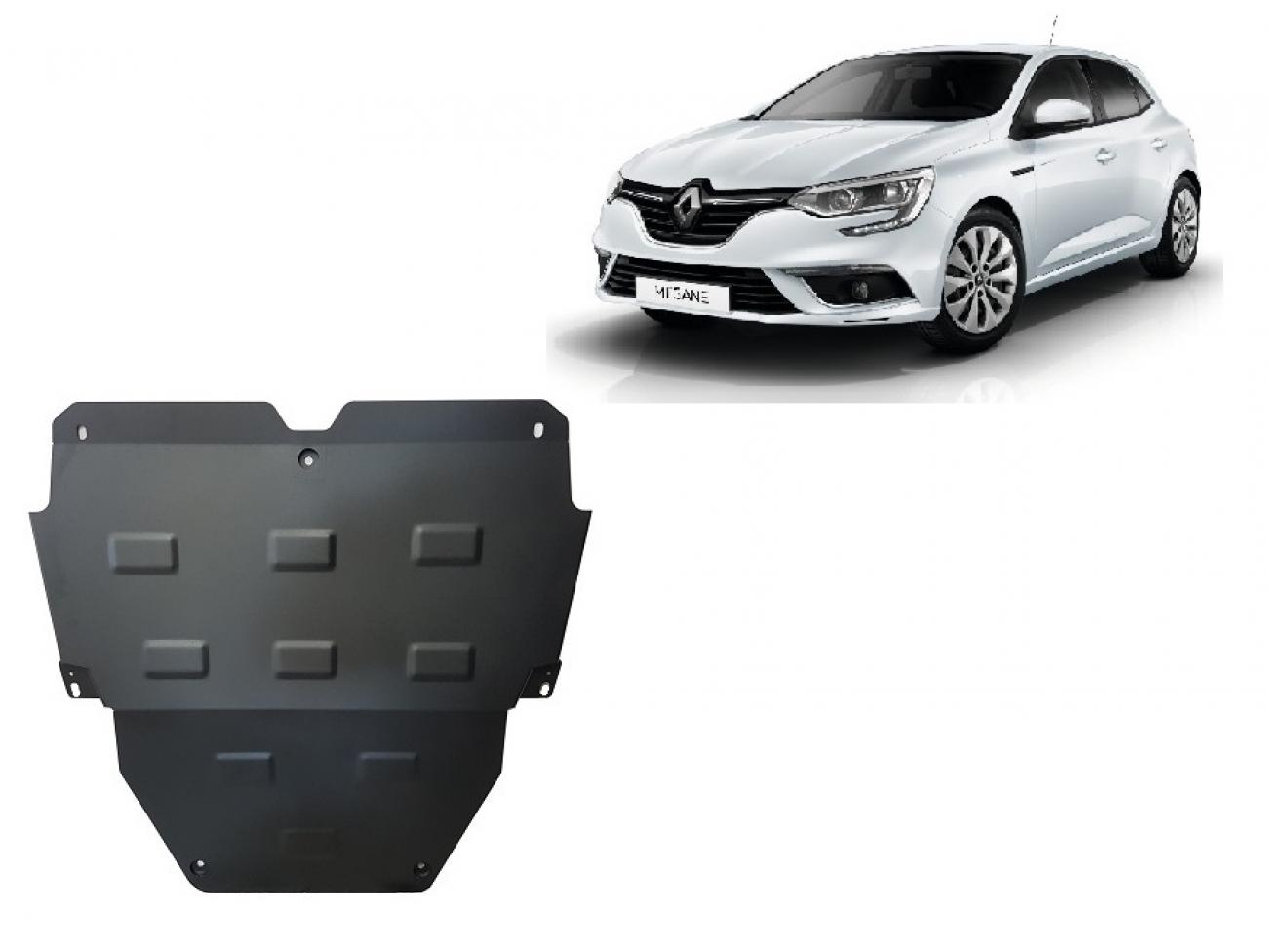 Bunnplate Stål Motor+ | Renault Megane 4 (2016-2026) - 2