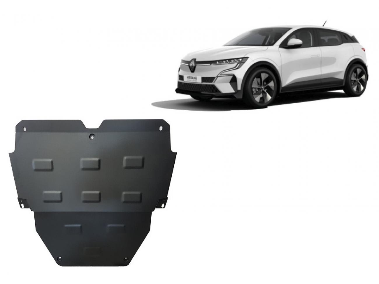 Pohjapanssari Teräs Moottori+ | Renault Megane E-Tech (2022-2026) - 2