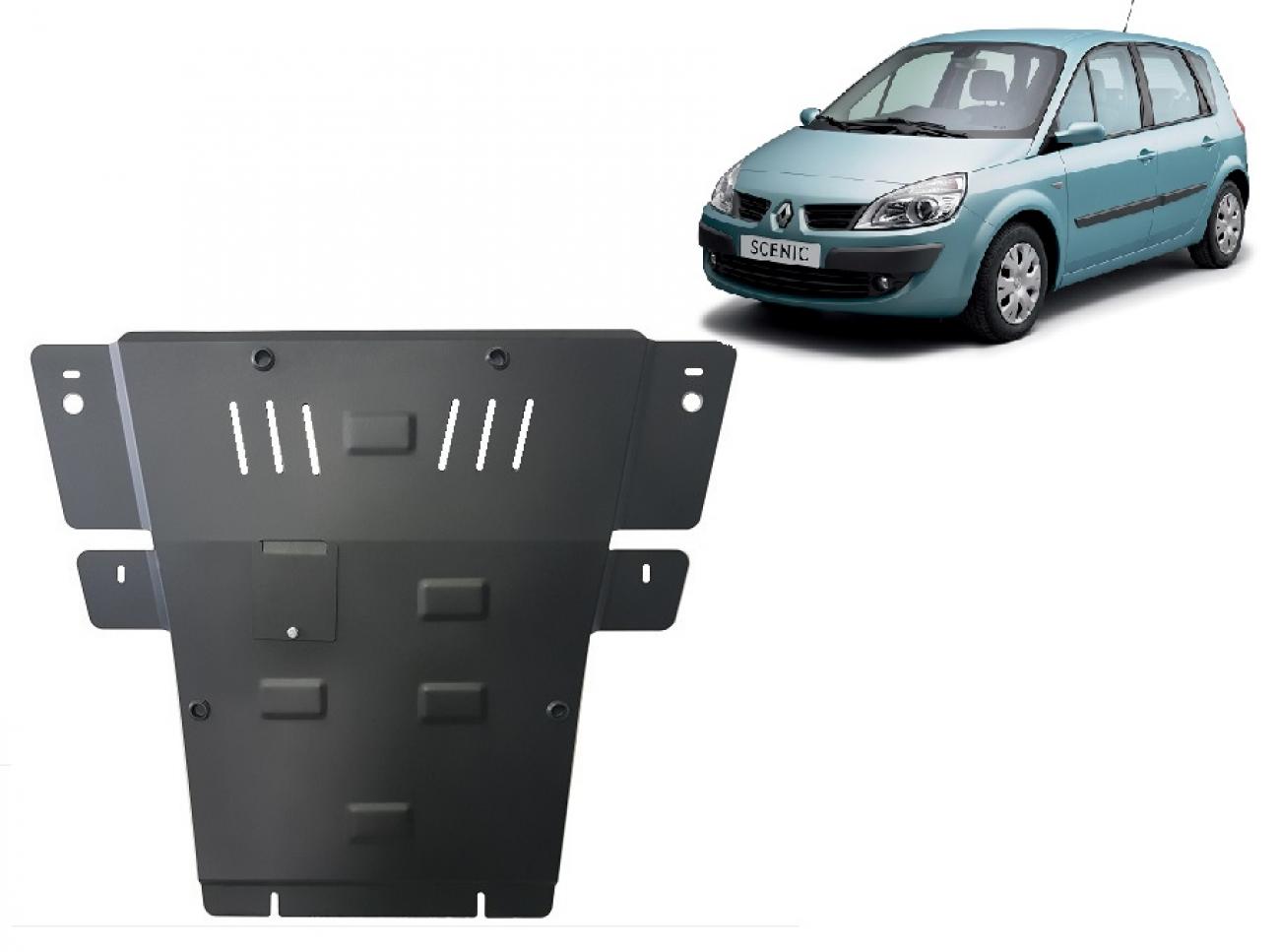 Pohjapanssari Teräs Moottori+ | Renault Scenic (2004-2008) - 2