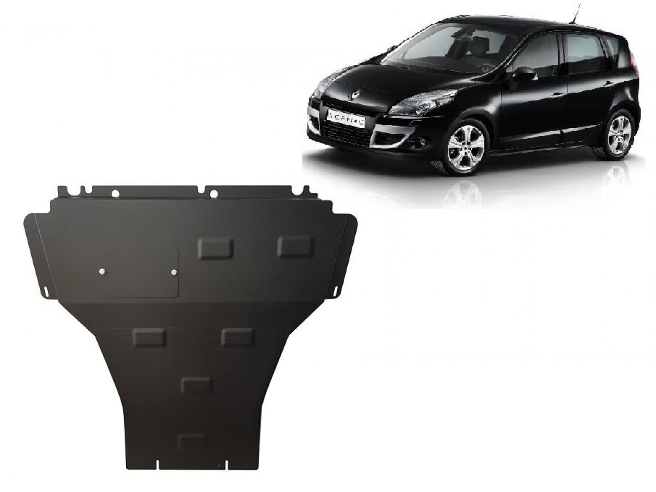 Hasplåt Stål Motor+ | Renault Scenic 3 (2009-2015) - 2