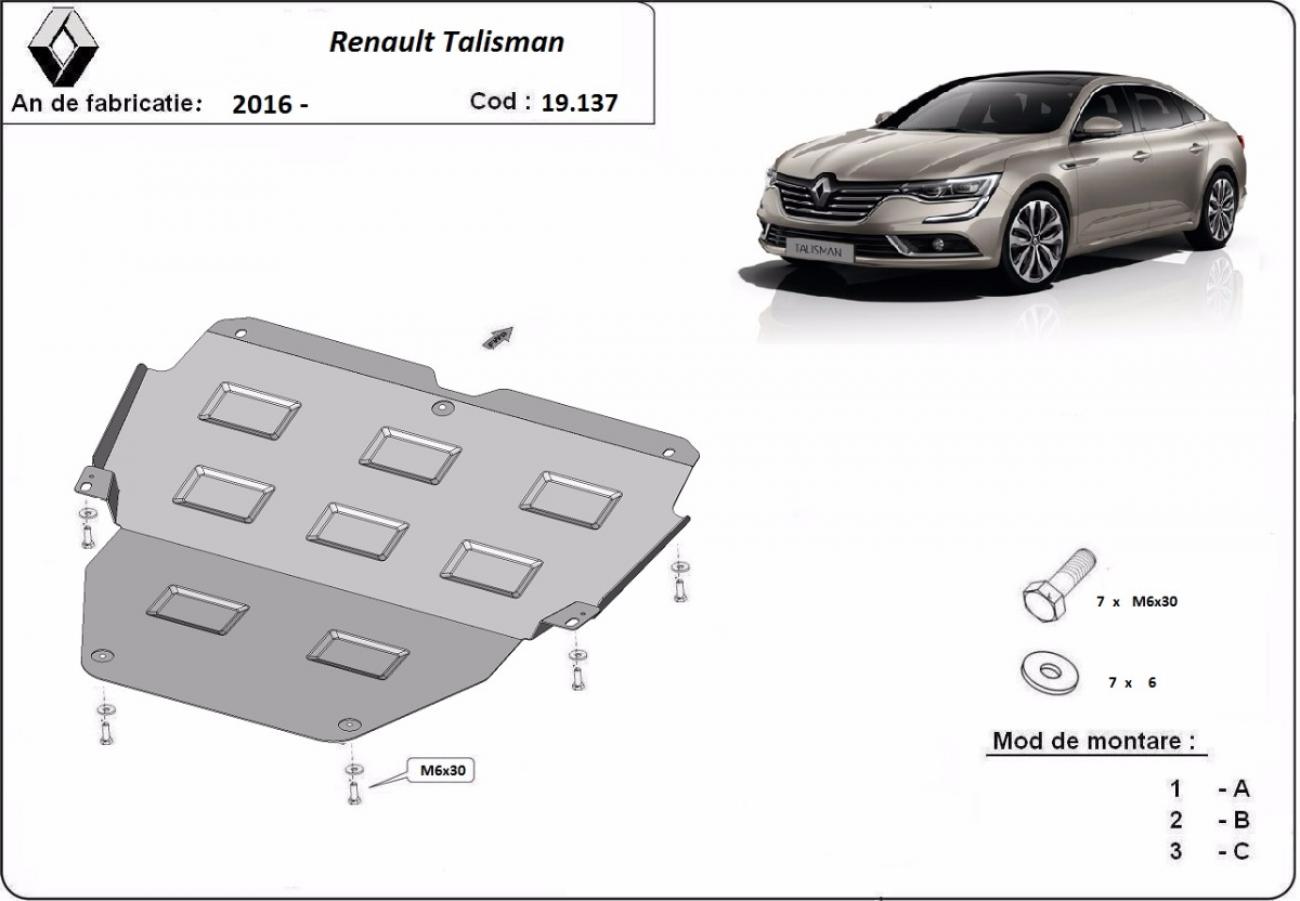 Pohjapanssari Teräs Engine+ | Renault Talisman (2016-2022) - 3