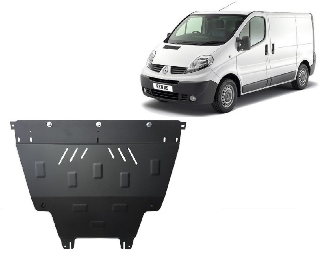 Hasplåt Stål Motor+ | Renault Trafic 2 (2011-2014) (2011-2014) - 2