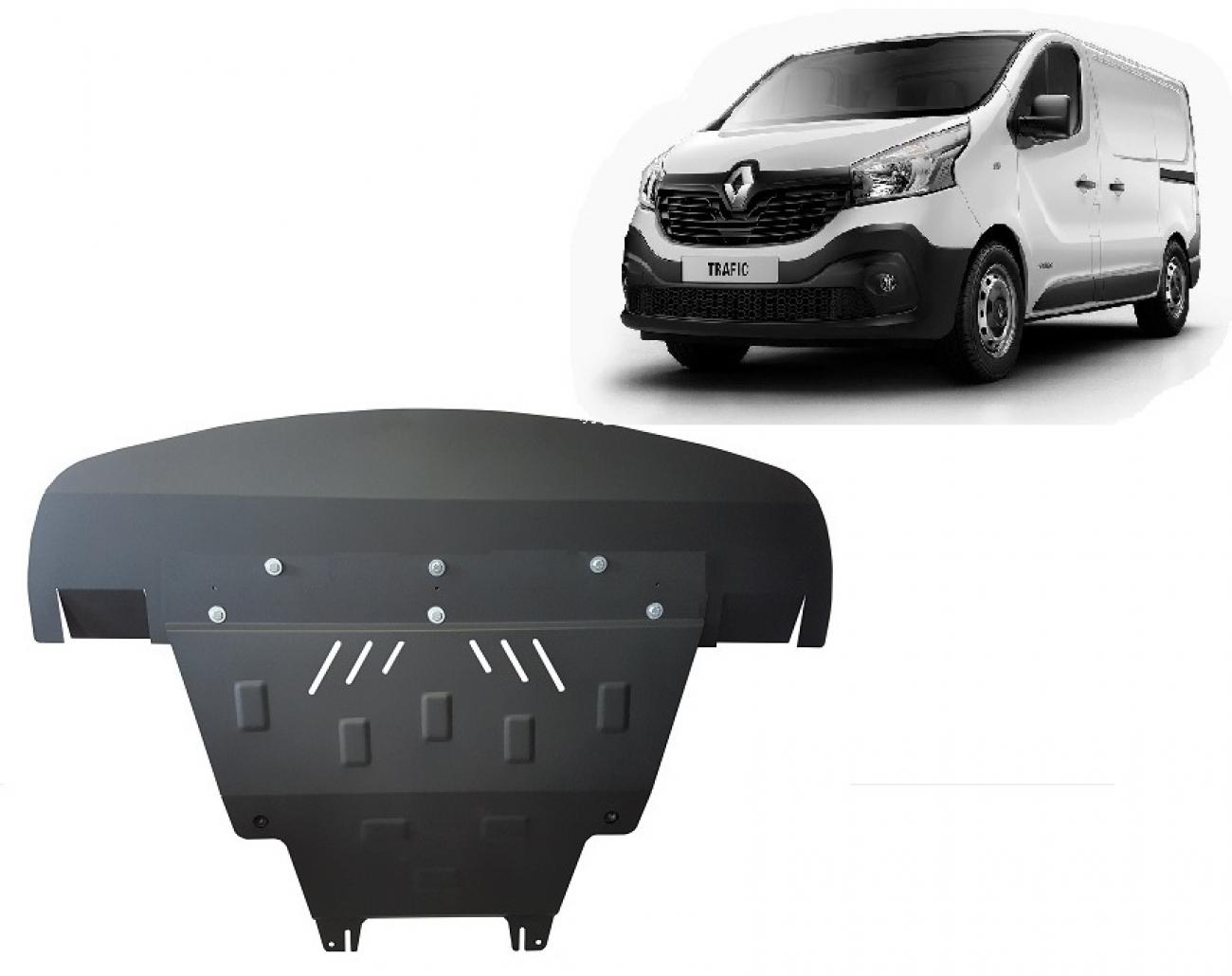 Pohjapanssari Teräs Engine+ | Renault Trafic 3 (2014-2021) - 2