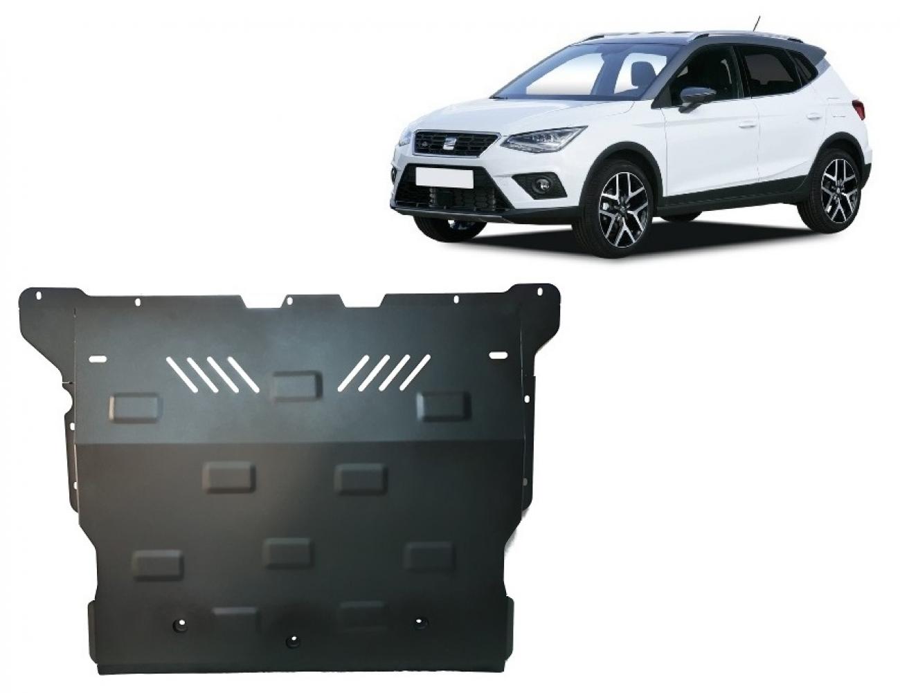 Hasplåt Stål Motor+ | Seat Arona (2017-2026) - 2