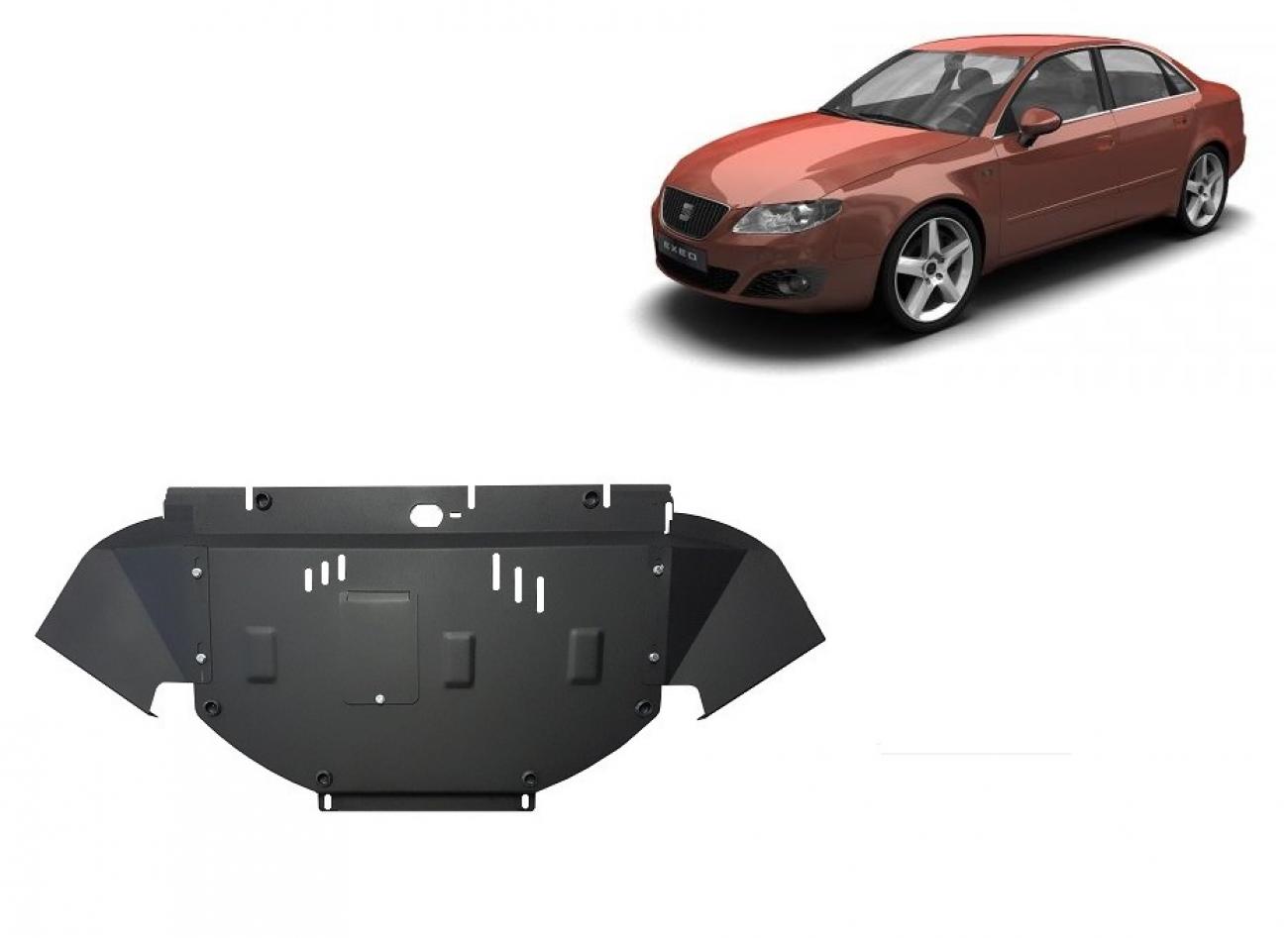 Hasplåt Stål Motor+ | Seat Exeo (2008-2013) - 2