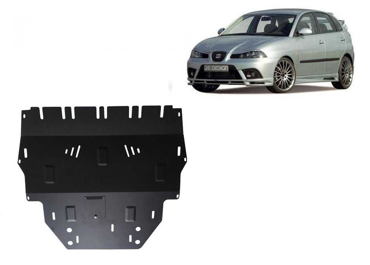 Pohjapanssari Teräs Moottori+ | Seat Ibiza Diesel (2002-2017) - 2