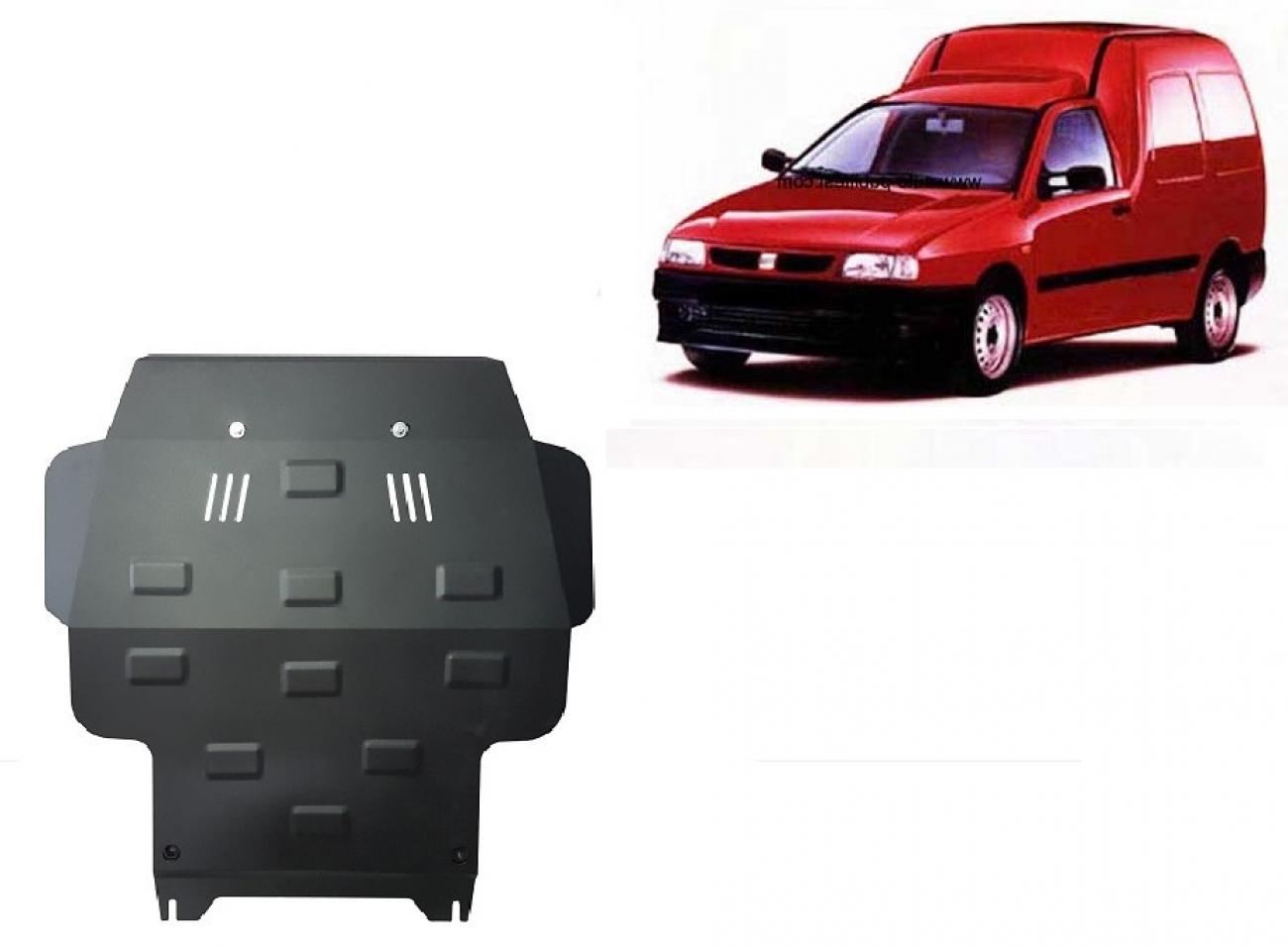 Bundplade Stål Motor+ | Seat Inca (1995-2003) - 2
