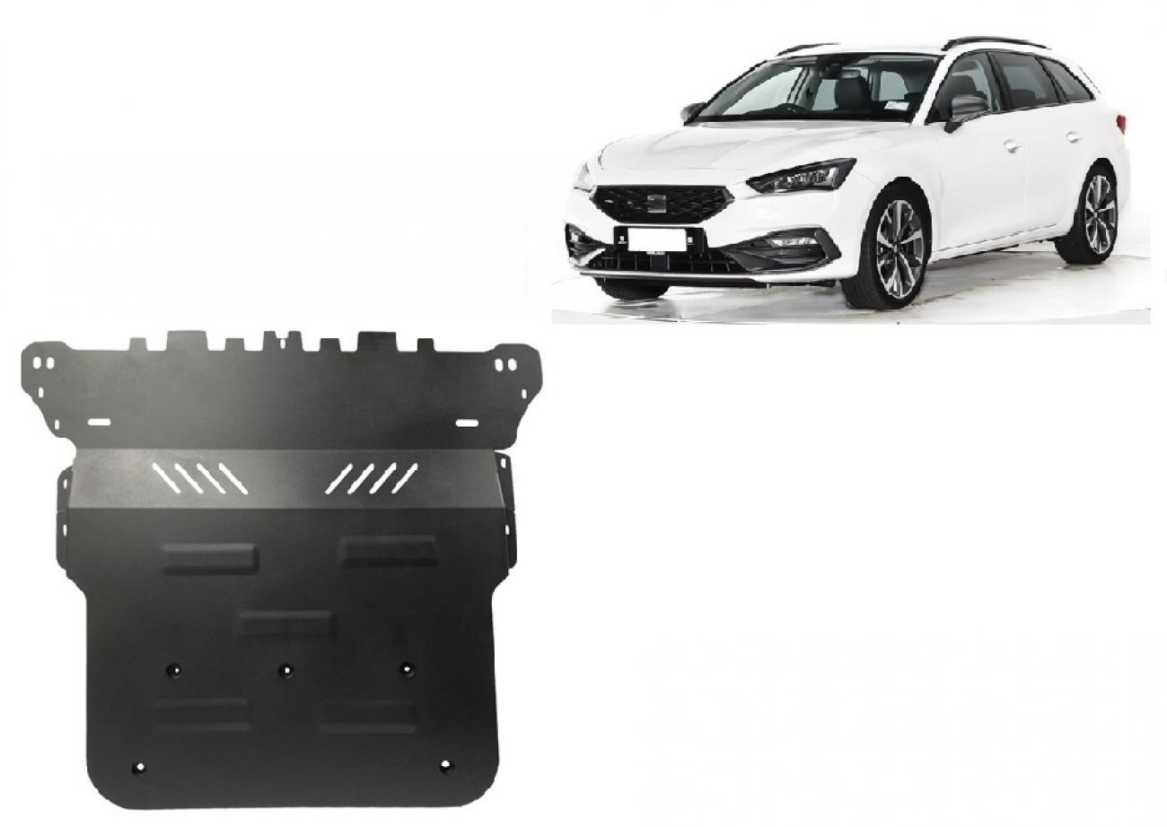 Hasplåt Stål Motor+ | Seat Leon Mk4 (2020-2026) - 2