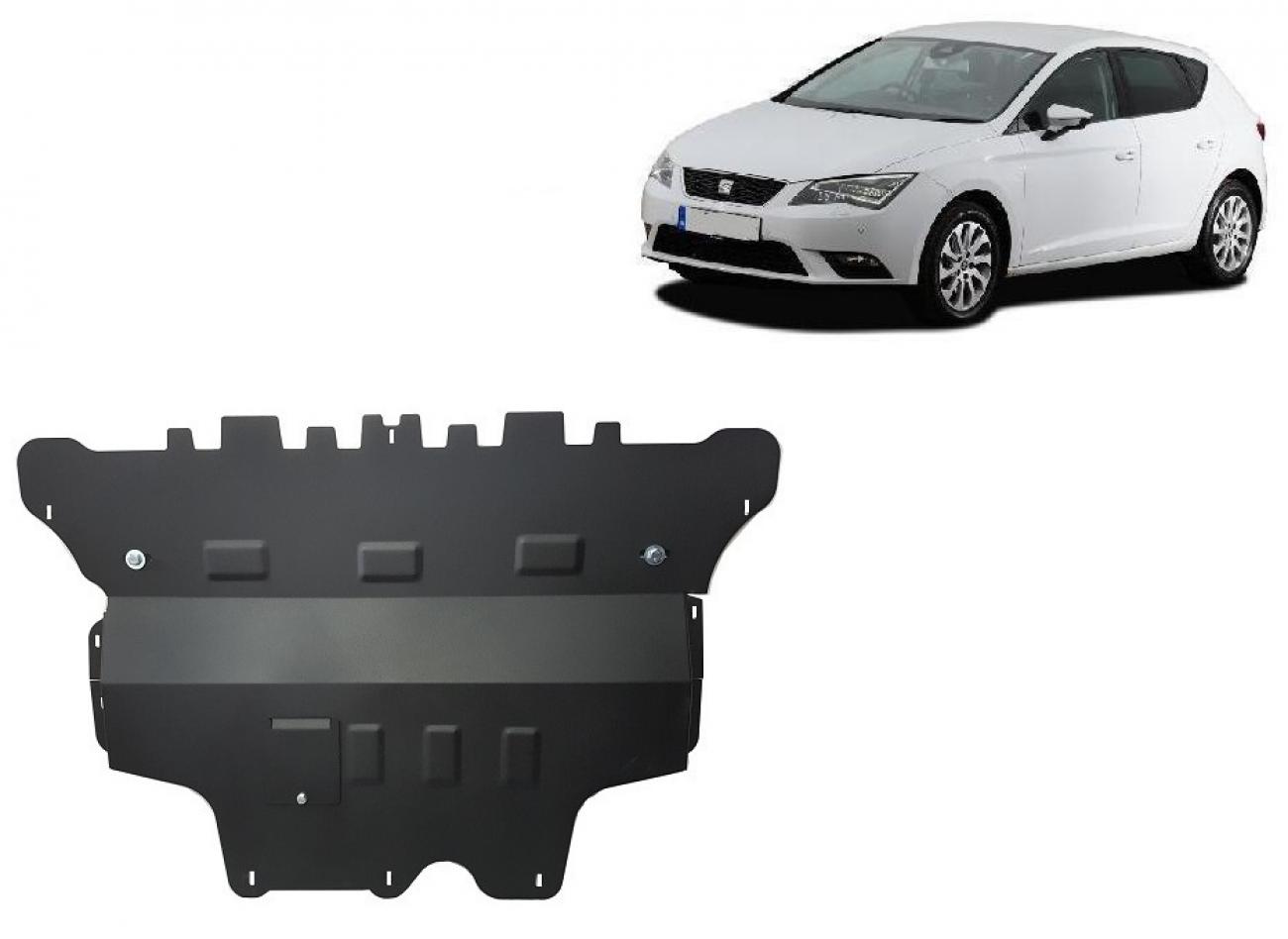 Skid plate Steel Engine+ | Seat Leon Mk3 (2012-2020) - 2