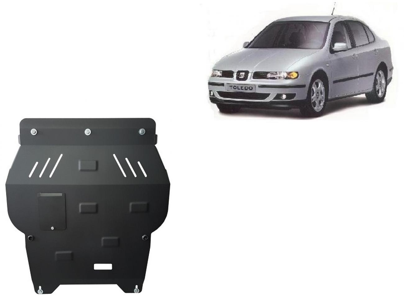 Hasplåt Stål Motor+ | Seat Toledo 2 (1998-2004) - 2