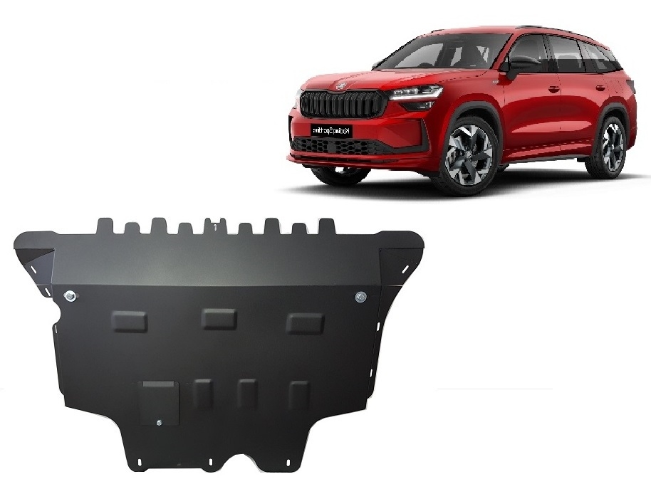 Bundplade Stål Motor+ | Skoda Kodiaq (2024-2026) - 2