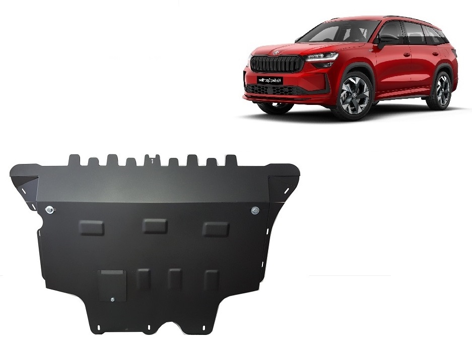Bunnplate Stål Motor+ | Skoda Kodiaq (2024-2026) - 2
