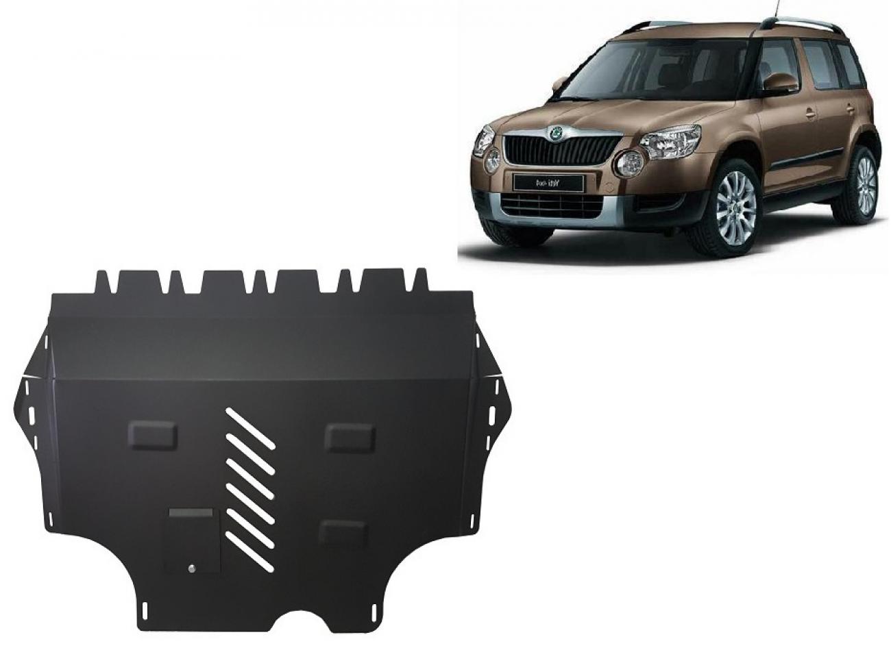 Skid plate Steel Engine+ | Skoda Yeti (2011-2017) - 2
