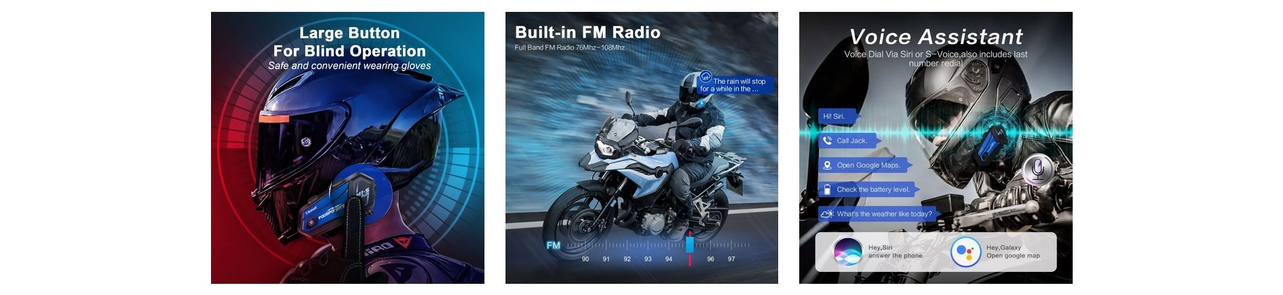 Fodsports M1-S Pro Bluetooth Intercom