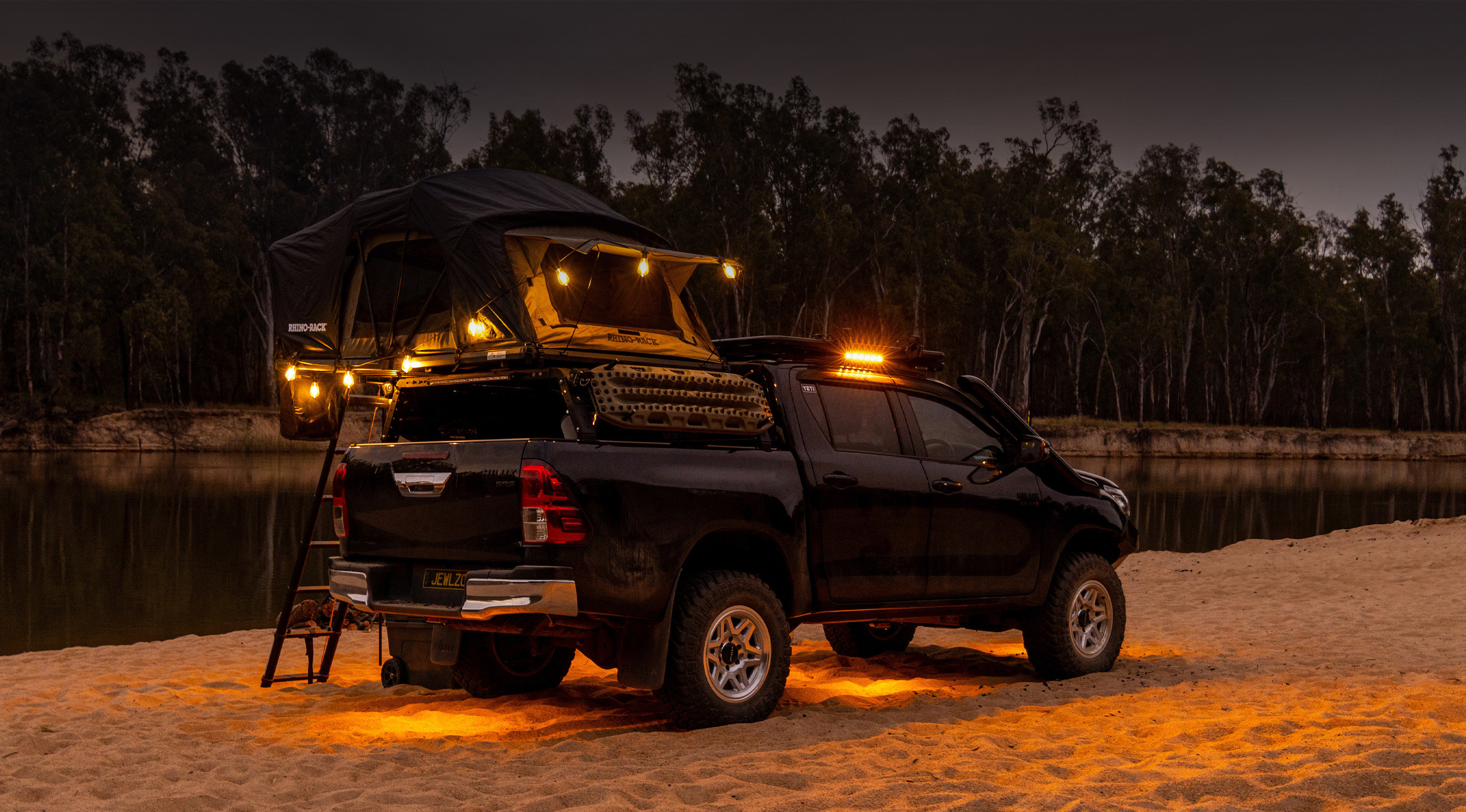 4WD & Camping Lights Creating The Perfect Mood. Learn More  >