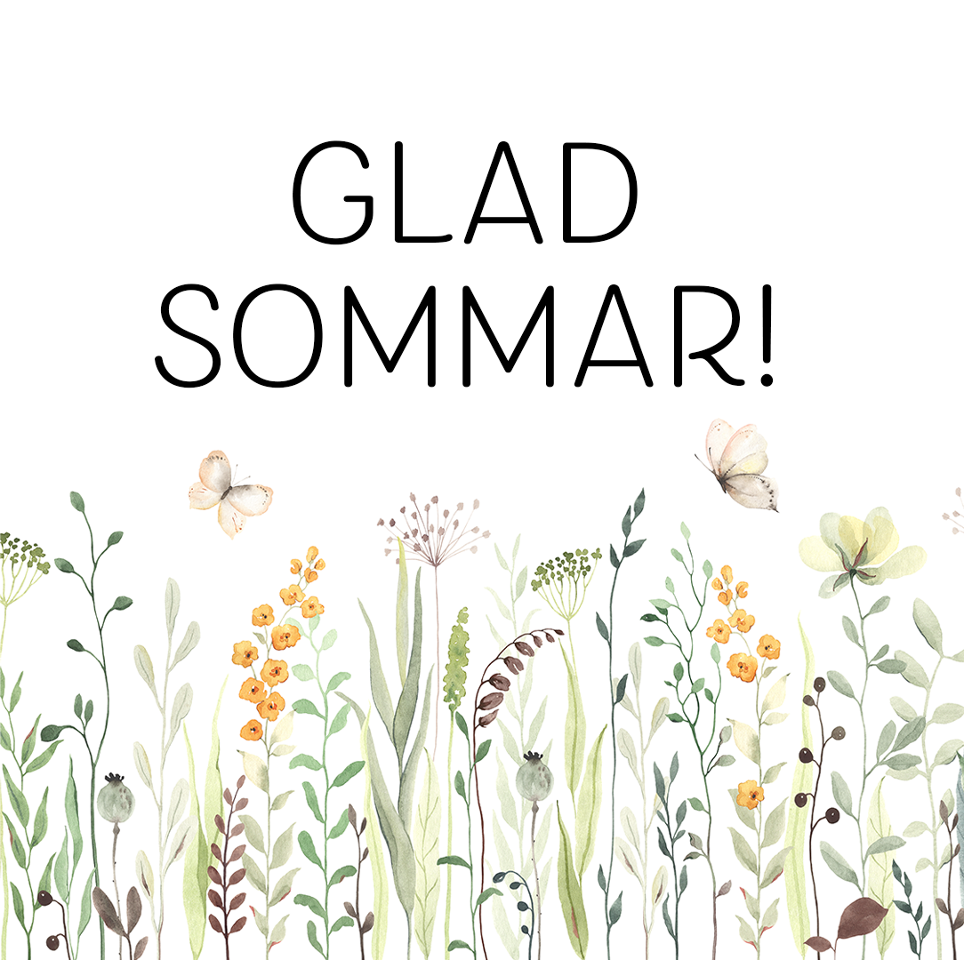 Dubbelvikt kort - Glad sommar - Amakli Design l Personliga presenter ...