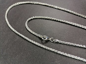 "Fläta"  kedja  i Sterling Silver  - 2mm