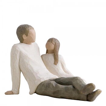 Willow Tree Figurer  - Father and Daughter