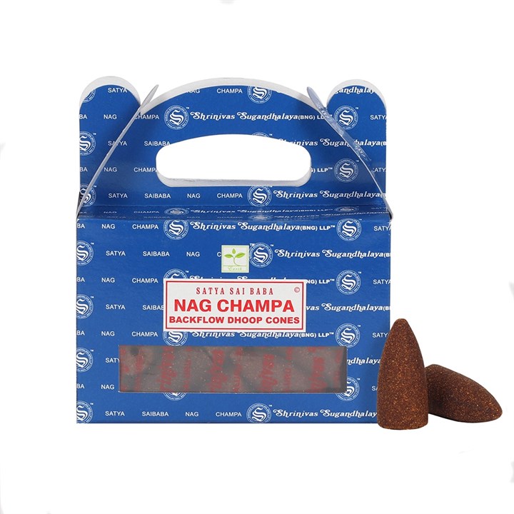 Rökelse Satya Backflow Koner  -  Nag champa