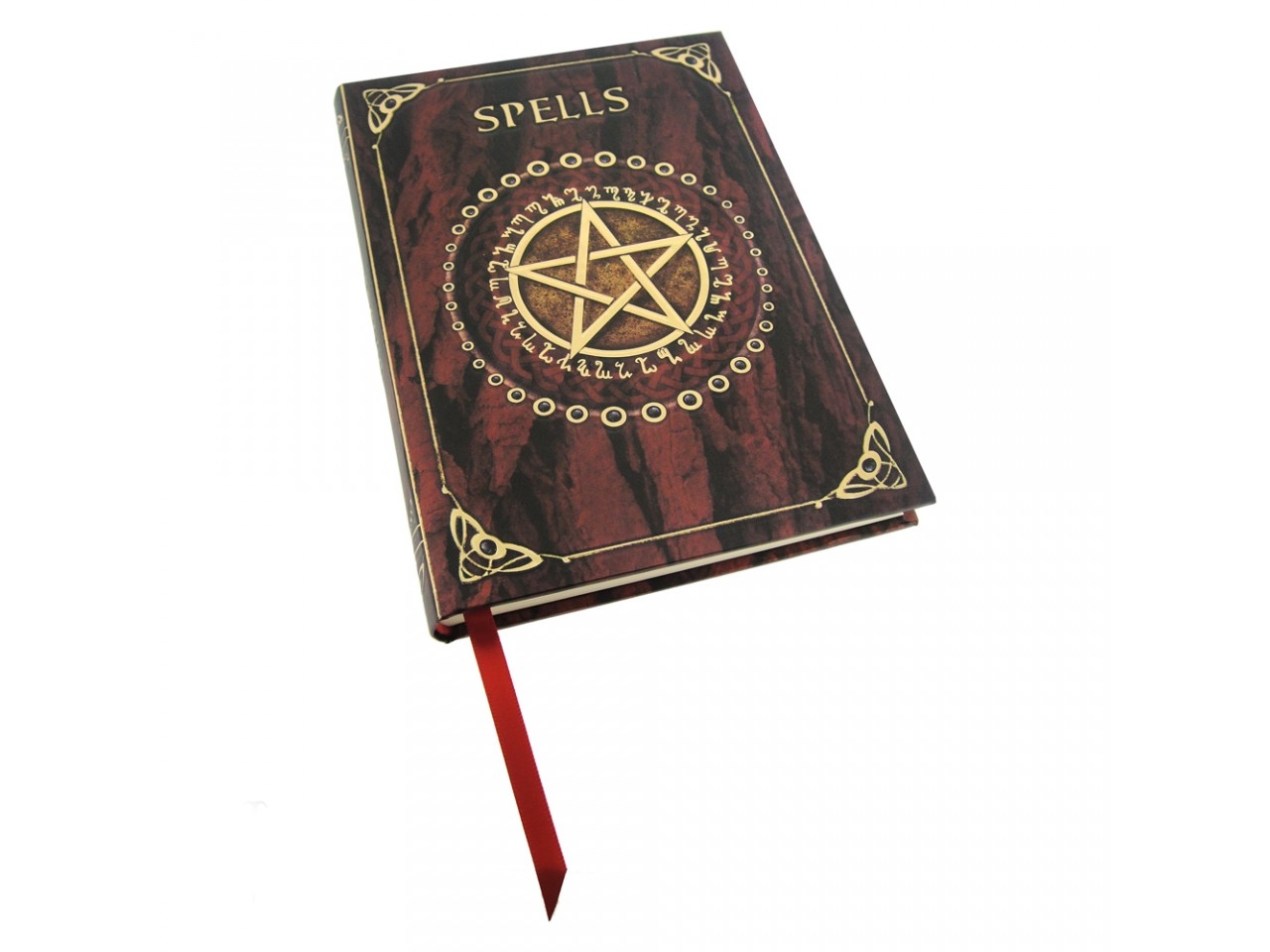 Embossed Spell Book  - Röd