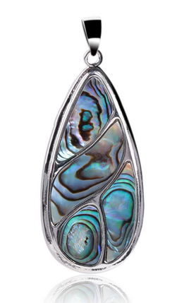 Abalone (Paua) Snäcka - Droppform