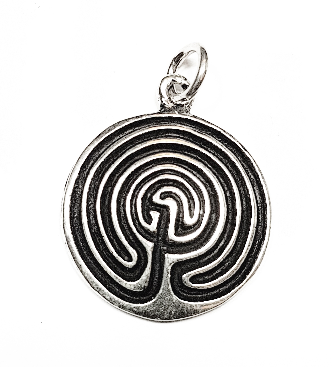 Labyrinth  Hänge i Silver