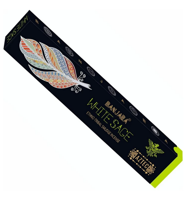 Banjara Aztec Natural Incense - Vit salvia