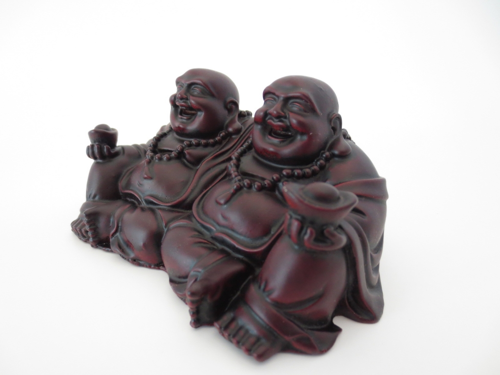 Vänskaps Buddha / Buddha Friends  - Lycka - 2