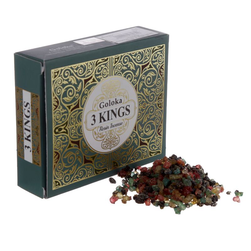 Goloka Kåda / Resin i ask - Three Kings 30g