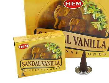 Sandalträ / Vanilla  Konrökelse - HEM 