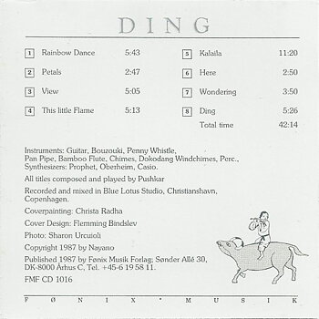 Ding – Spirits of the Heart – cd av Pushkar