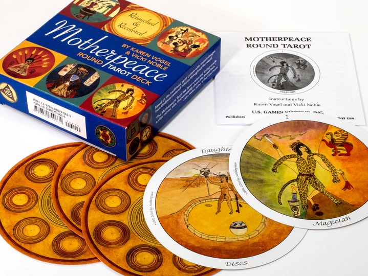 Motherpeace Round Tarot Deck By Karen & Vicki Noble - Mini - 2