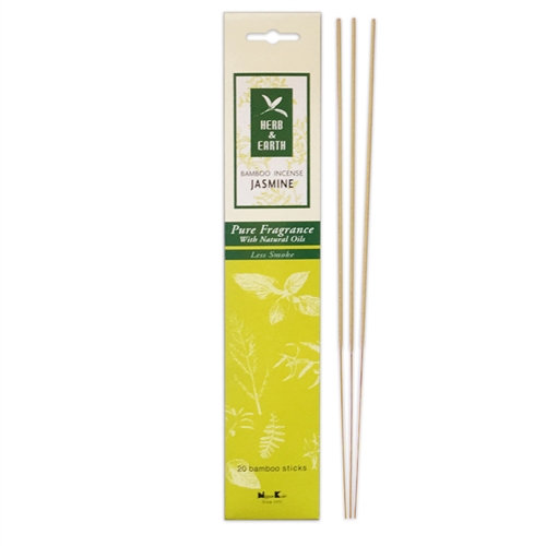 Japansk  Rökelse Pinnar, Herb & Earth - Jasmin - 2