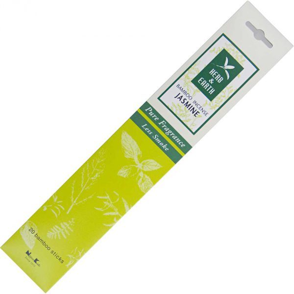 Japansk  Rökelse Pinnar, Herb & Earth - Jasmin