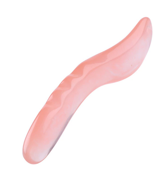 Guasha Massage Verktyg  - Skrap Kniv - Rosa